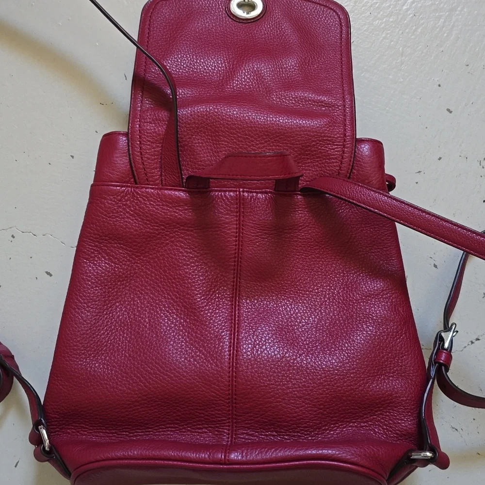Coach red raspberryish